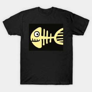 fish bone T-Shirt